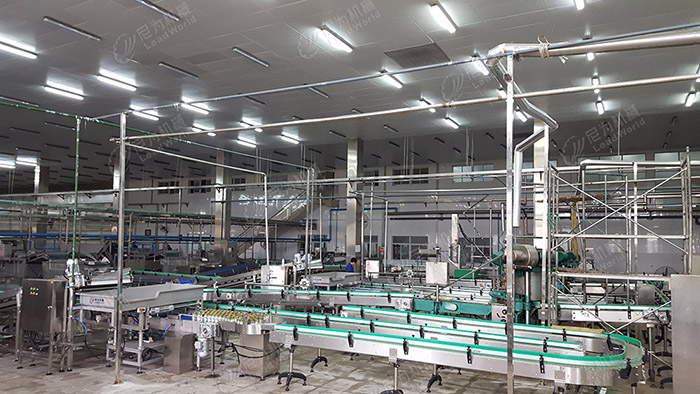 蘑菇罐頭生產(chǎn)線